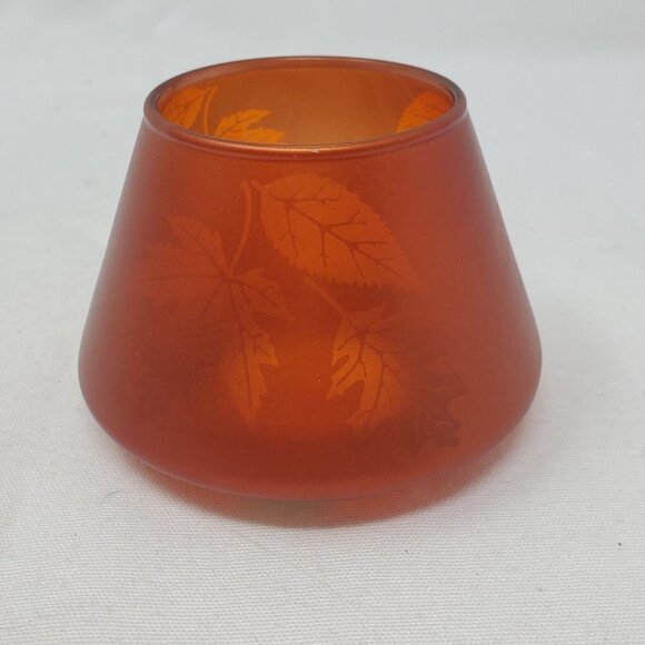 PartyLite Joy of Autumn Mini Barrel Jar Shade P90487 - Picture 1 of 7